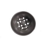 Lambu 100x Plastic Plant Pots Bulk Flowers Large - Top-Down View