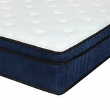 Dreamz 7 Zone Pocket Spring Mattress Medium Firm Queen - Top-Down View