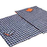 Mountview Double Sleeping Bag Bags Outdoor - Top-Down View