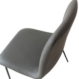 Levede Stackable Dining Chairs Kitchen Grey-2006733271748186116