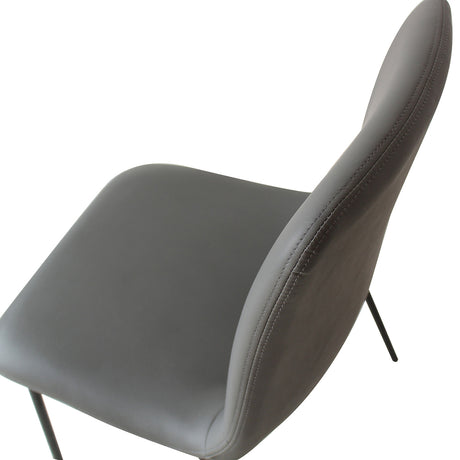 Levede Stackable Dining Chairs Kitchen Grey-2006733271748186116