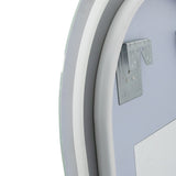 EMITTO LED Wall Mirror Oval Anti-fog 50x90cm - Top-Down View