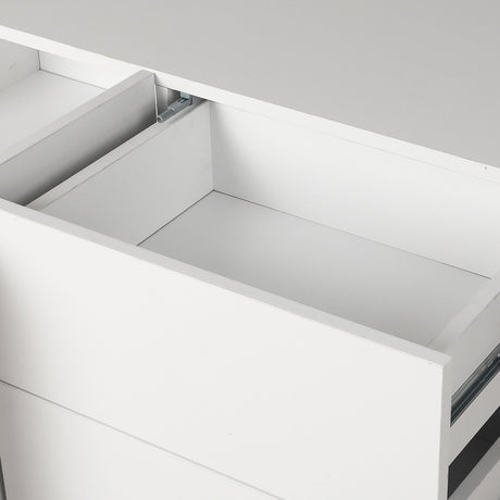 Levede Buffet Sideboard Storage Cabinet White-2006733268556320772