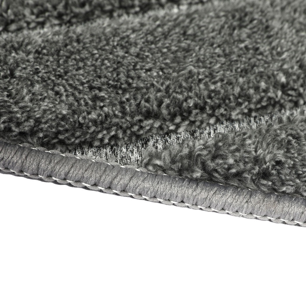 Marlow Floor Rug Soft Polyester Carpet Non Slip Plush Shaggy Rugs Geometric-1954802391559835652