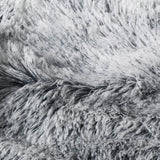 PaWz Dog Blanket Pet Cat Mat Puppy Warm Charcoal - Top-Down View
