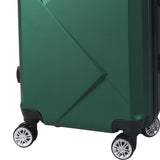 Slimbridge 2pcs 20"Travel Luggage Set Green-2006733062121066500