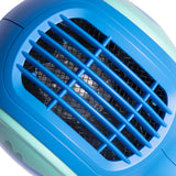 Low Heat Speed Hair Dryer Baby Infant Blue - Top-Down View