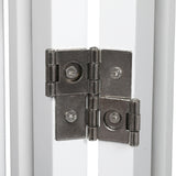 PaWz Wooden Pet Gate Dog Fence Safety White 800x 3MM - Top-Down View