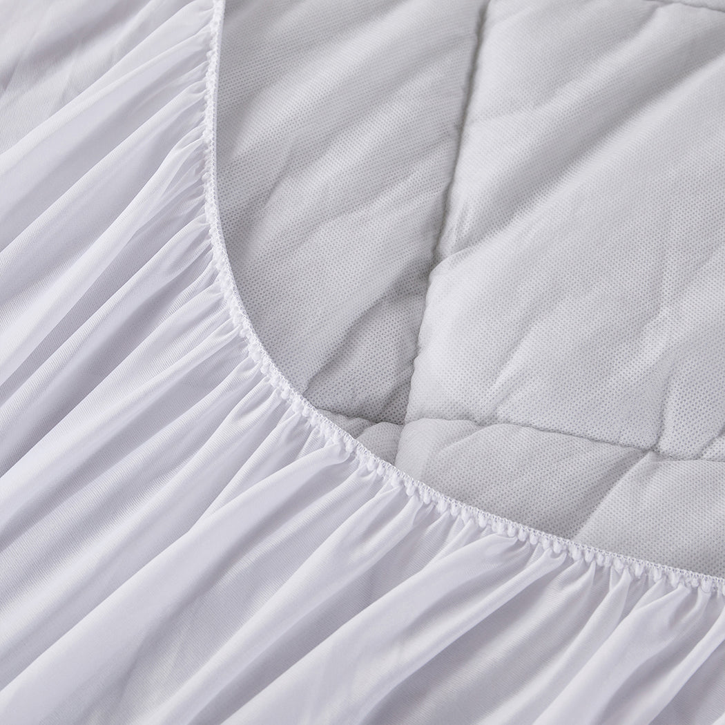 Dreamz Bamboo Pillowtop Mattress Topper Queen-1954802864912207876