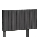 Levede Bed Frame Queen Size Mattress Grey-2018816929078317060