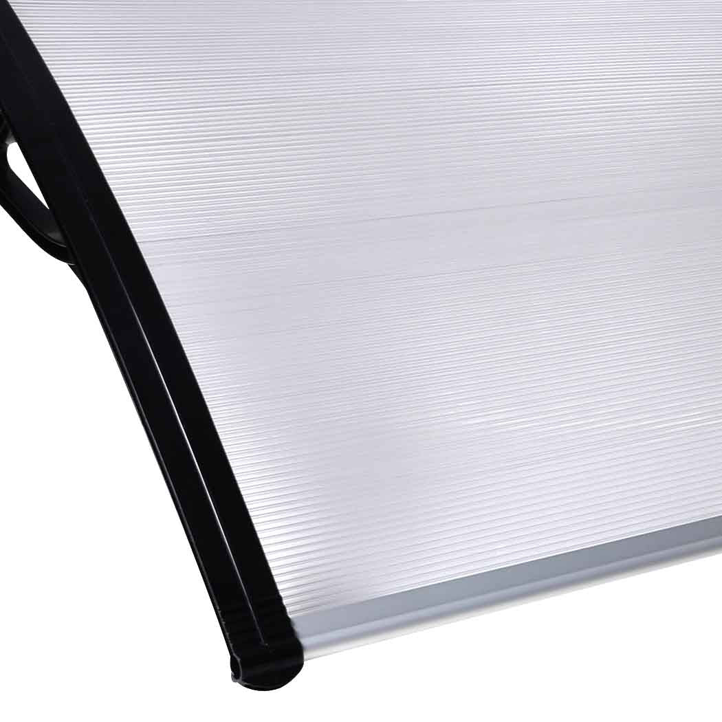 Mountview Window Door Awning Outdoor 1M X 6M Transparent 1x6M-2006733105112682500