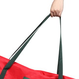 Christmas Tree Storage Bag Large Red - Top-Down View