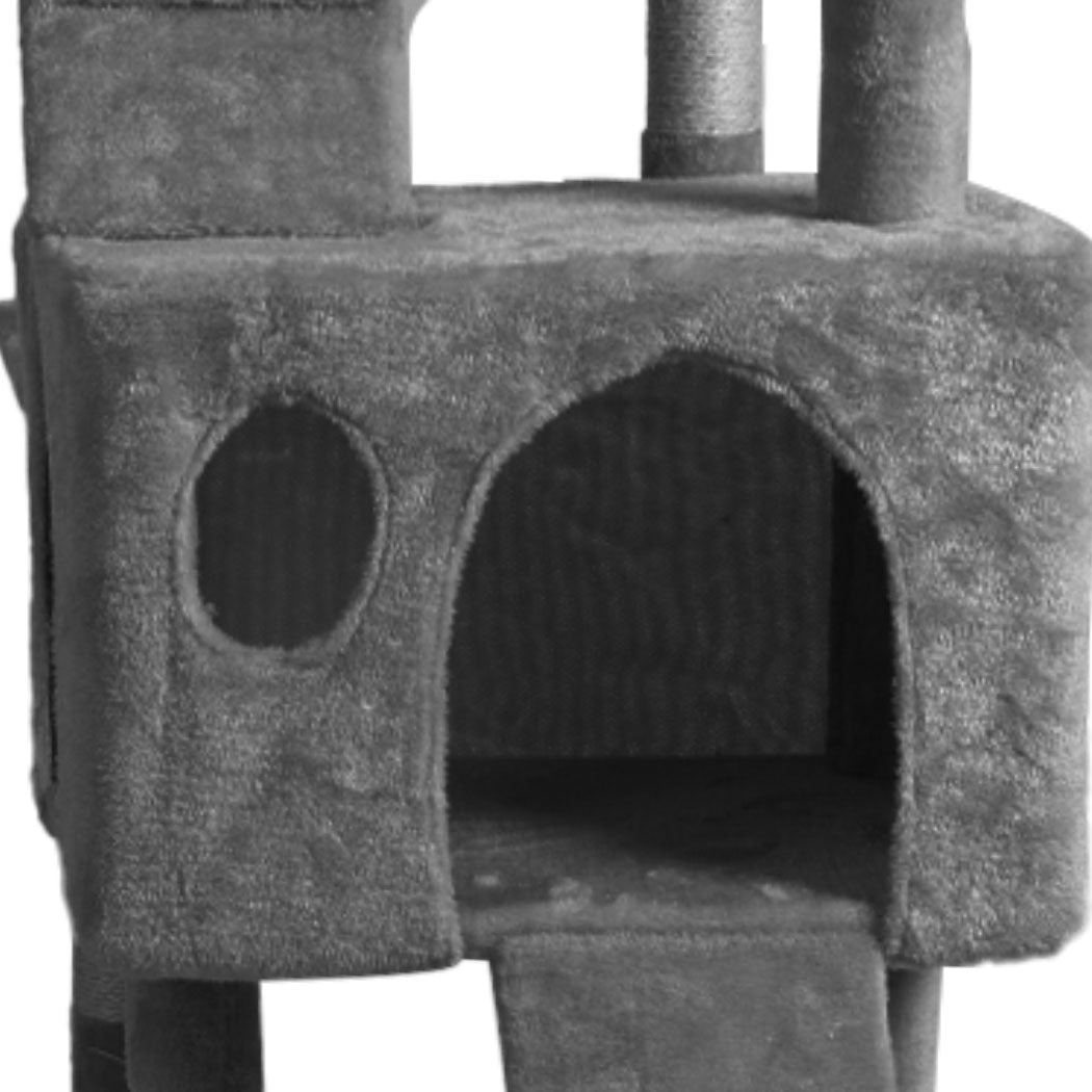 PaWz 184cm Cat Trees Scratching Post Grey-2006733201220964356