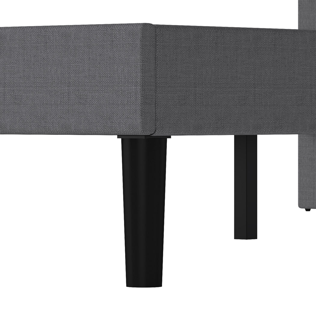 Levede Bed Frame Upholstered Platform Mattress Base Double-2011971106507984900