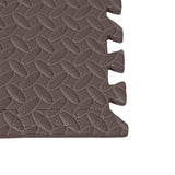 Bopeep EVA Foam Kids Play Mat Floor Coffee - Top-Down View