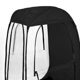 Mountview Pop Up Camping Beach Portable Black - Side View