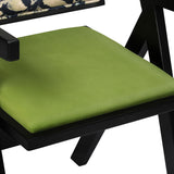 Levede Dining Chair Retro Backrest Chair x6 - Top-Down View