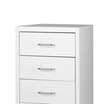 Levede 5 Drawer Office Cabinet Drawers White-2006733174390001668