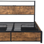 Levede Double Bed Frame RGB LED 4 Drawers USB-2018816936808419332