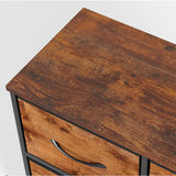Levede Storage Cabinet Tower Chest - Top-Down View