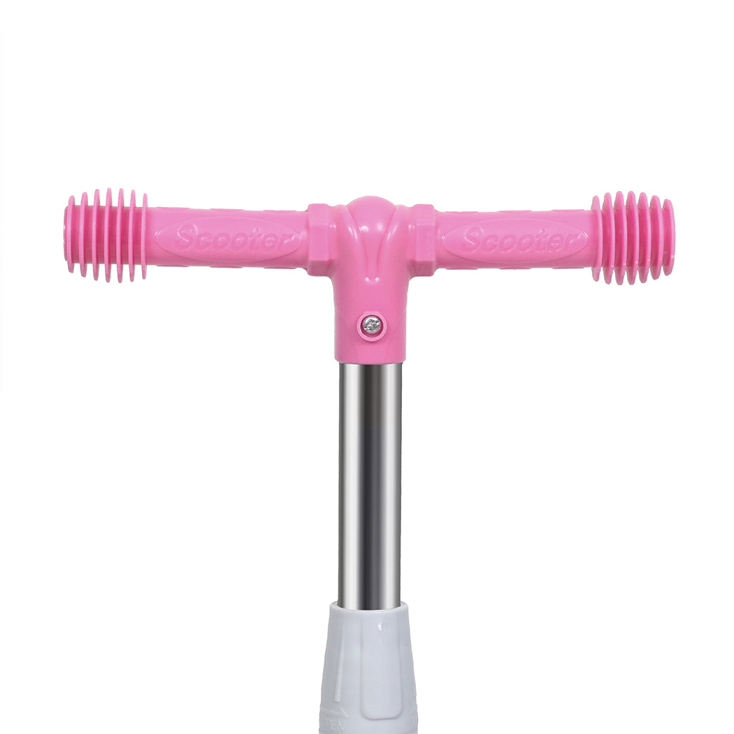 Bopeep Foldable Kids Scooter LED Music Pink-2006732821967802372