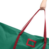 Christmas Tree Storage Bag Large Green - Top-Down View