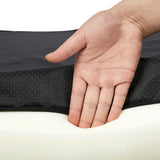 PaWz Dog Calming Bed Pet Cat Removable M Khaki Medium - Top-Down View