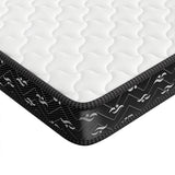 Dreamz Spring Mattress Bed Pocket Tight Single - Top-Down View