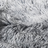 PaWz Dog Blanket Pet Cat Mat Puppy Warm Charcoal - Top-Down View