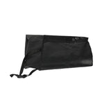 PaWz Pet Back Car Seat Cover Hammock Black - Top-Down View