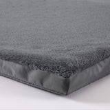 PaWz Pet Bed Foldable Dog Puppy Beds Grey Medium - Top-Down View