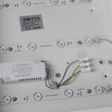 EMITTO 3-Colour Ultra-Thin 5CM LED Ceiling 54W White - Top-Down View