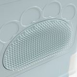 PaWz Foldable Cat Litter Box Tray Enclosed Blue - Top-Down View