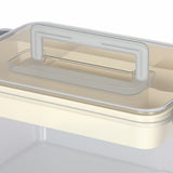 Levede Medical Storage Box Two Layer Medicine Case - Top-Down View