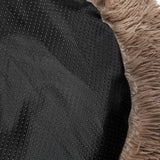 PaWz Pet Bed Dog Beds Mattress Bedding XXXL Brown XXX-Large - Top-Down View