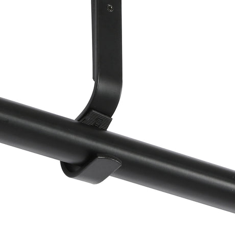 Marlow Steel Curtain Rod Quiet Rail Black-2018816703642865668