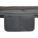 Levede Folding Camping Bed Camp Cots Dark Grey-2006732877819154436