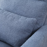 Levede Rocking Chair Ottoman Footrest With Side Pocket - Top-Down View