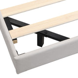 Levede Double Floating Bed Frame - Top-Down View