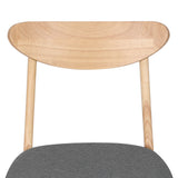 Levede 6xDining Chairs Kitchen Chair Nature - 45-Degree Angle
