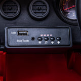 Kids Ride On Car 12V Battery Mercedes-Benz Red - 45-Degree Angle