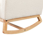 Levede Rocking Chair Ottoman Footrest With Side Pocket-2006732687271923717