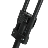 Lambu Garden Camping Trolley Outdoor Black - 45-Degree Angle