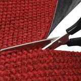 Marlow Extra Large Floor Rug Outdoor 90cm x 305cm Red - 45-Degree Angle