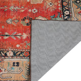 Marlow Floor Rug Vintage Polyester Washable Area Rugs-2011971110777786373