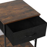Levede Bedside Tables End Table Storage - 45-Degree Angle