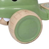 BoPeep Foldable Kids Scooter Flip-able Seat Green - 45-Degree Angle