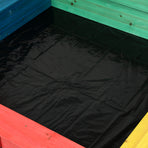 Bopeep Kids Wooden Sandbox 120X120CM-2006732871573835781