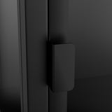 Stacked Glass Display Cabinet Collections Storage - 45-Degree Angle
