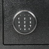 8.1L Digital Security Safe Box Password Key Lock Cash - 45-Degree Angle